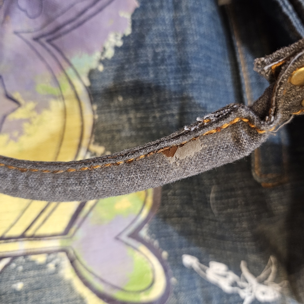 Retro Disney Exclusive Tinerbell Y2k Denim Bag - Picture 8 of 9